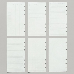 [A6] 새틴 레이어북 리필 속지 M80 (6종)