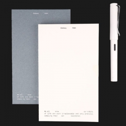 오디너리 오르빗 라인 노트(만년필 노트)