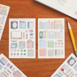 마이 리틀 라이브러리 북 메모 스티커