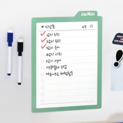 오늘 꼭 하기 마그넷 메모보드 B5 세로형