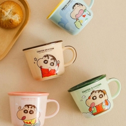 짱구 투톤 눈금 머그컵 340ml