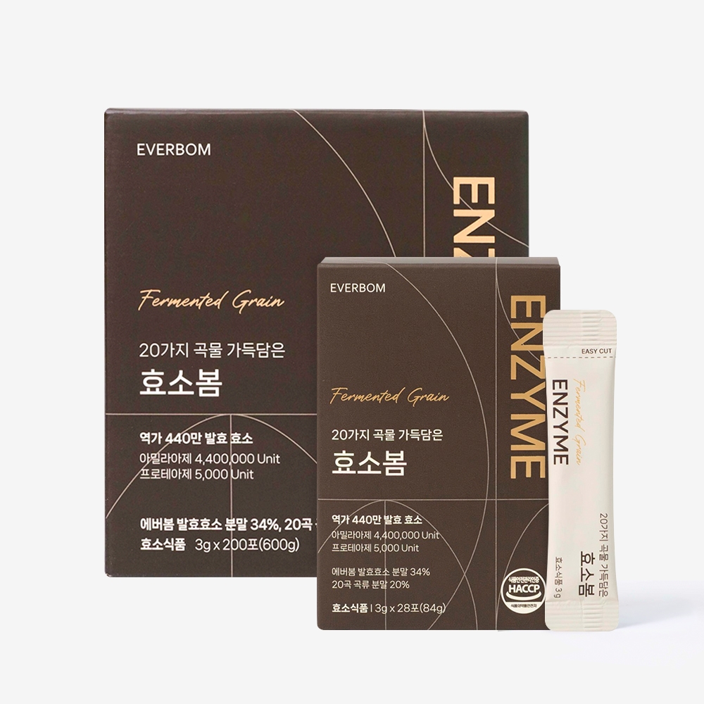 에버봄 효소봄 대용량(200포)