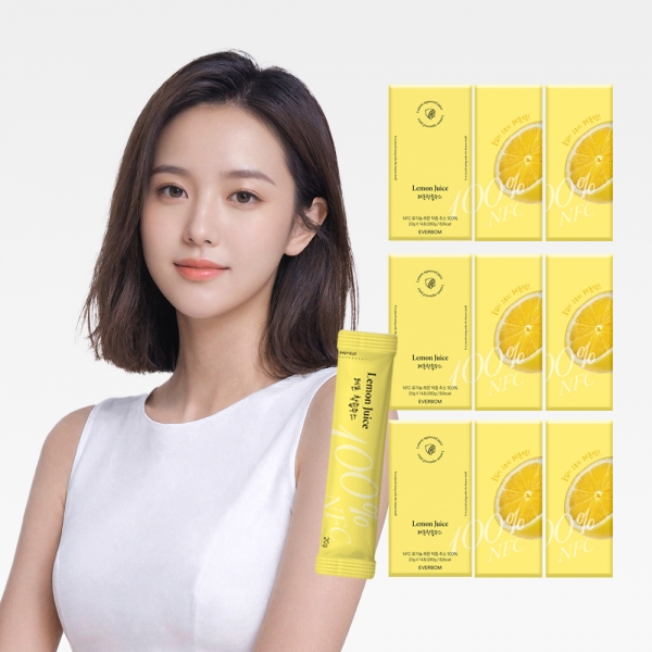 에버봄 레몬착즙주스 9box