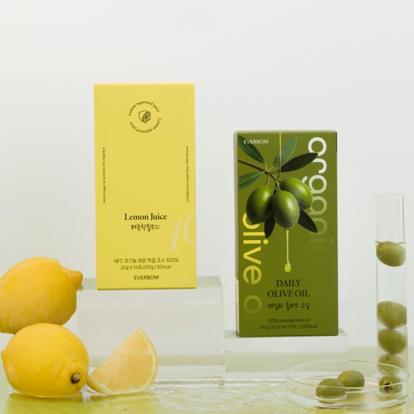 에버봄 데일리 올레샷 올리브오일+레몬착즙주스