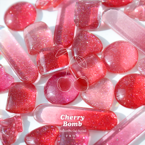 [프롬더네일] CherryBomb : Reflective gel series 체리밤 반사시럽젤 6종세트