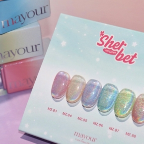 [메이유어] 샤벳 홀로그램 자석젤 6종 SET