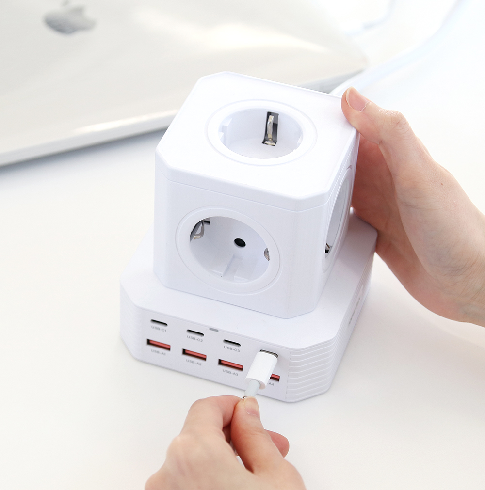 더편한 100W PD 초고속 충전 멀티탭 USB