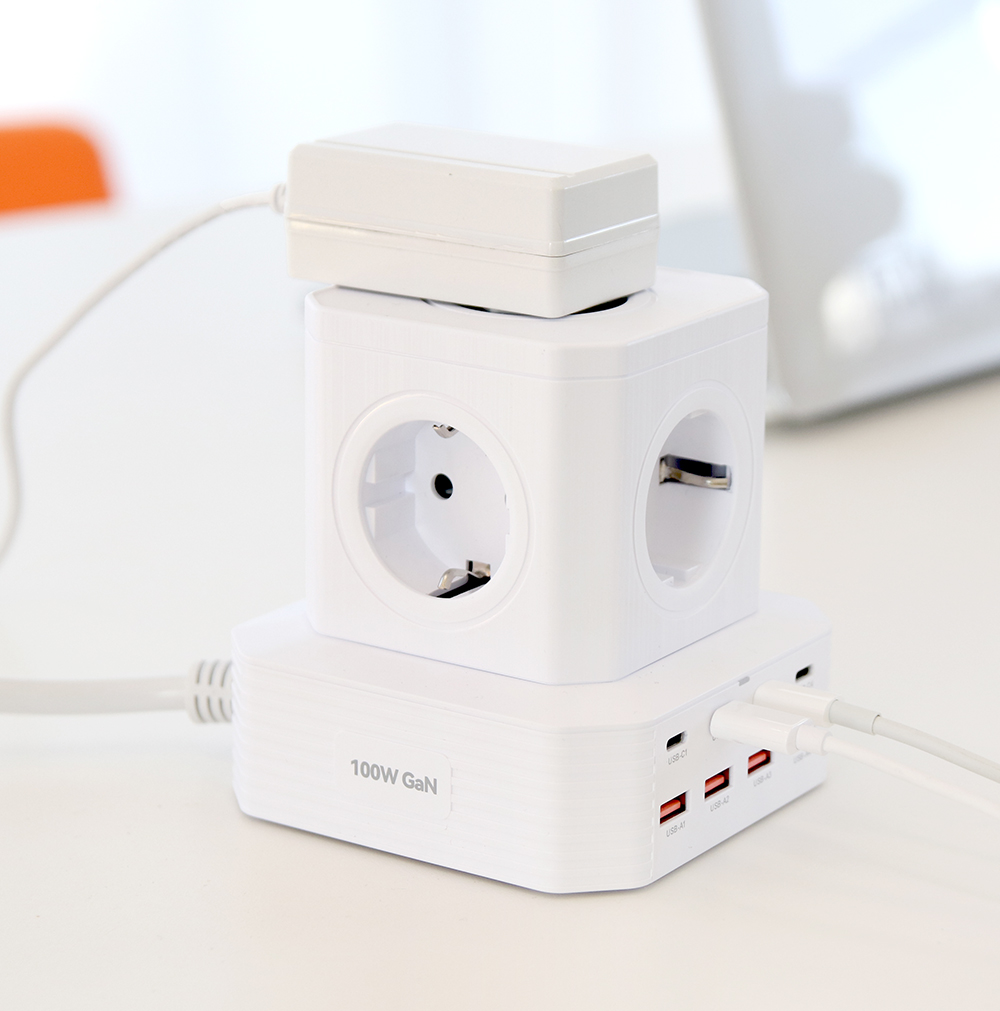 더편한 100W PD 초고속 충전 멀티탭 USB