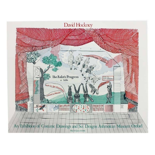 데이비드호크니 / The Rake's Progress / ﻿96.5 x 76.2cm / 액자포함