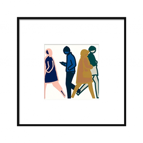 줄리안오피 / Gerhardsen Gerner Walkers / 30.2 X 30.2cm / 액자포함