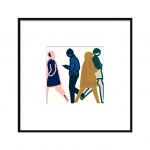 줄리안오피 / Gerhardsen Gerner Walkers / 30.2 X 30.2cm / 액자포함