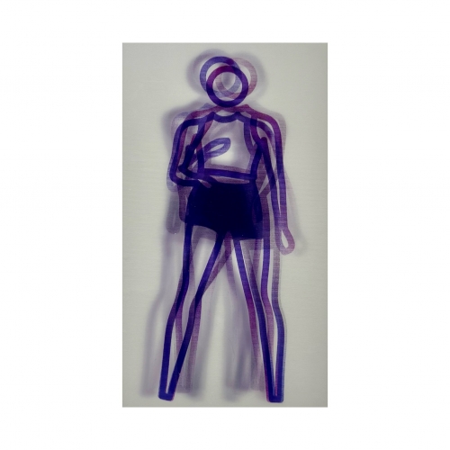 줄리안오피 / Dance woman / 21 x 27cm / 액자포함