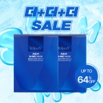 🧊더더더SALE🧊[1+1] 울트라브이 NEW 아쿠아샤인 수분 마스크 팩(10장/1BOX/총2박스)