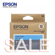 [SALE] 엡손 정품 T7605 밝은파랑 잉크 LC (26ml) T760500 / SC-P600