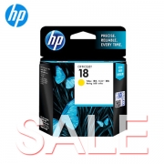 [SALE] HP 18 정품 C4939A 노랑 잉크 / Y