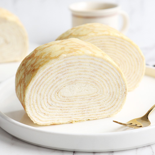 플레인 롤 크레이프 케이크