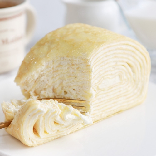 플레인 롤 크레이프 케이크