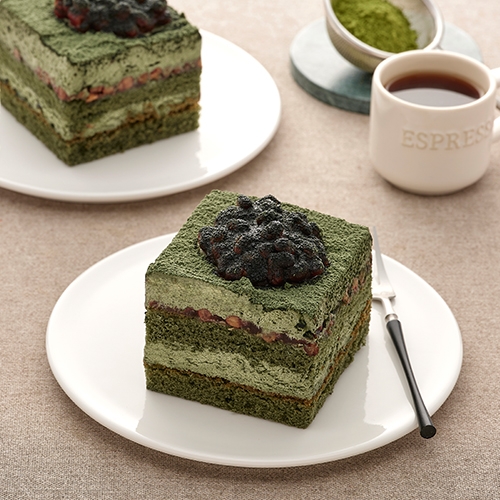 쑥 스퀘어 케이크