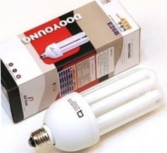 두영조명/전구식삼파장램프/45W/E39주광색