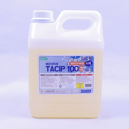 TACIP 100E 배관세척제 A제 4L 알칼리CIP 세척제