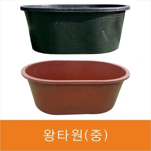 왕타원(중)고무다라(옥상화분)