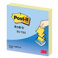 포스트-잇 팝업팩 리필 KR-330 (노랑/크림블루/3M)