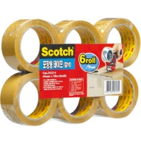 스카치 포장용테이프(3615-1,2,6/갈색,투명/48mm*50M/3M)