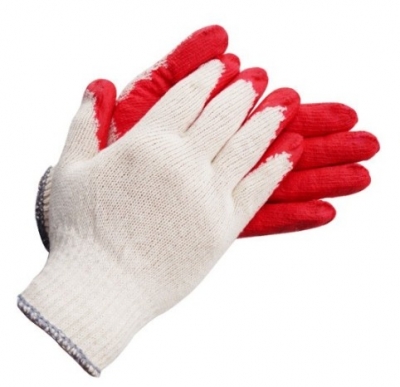 매일장갑 적색 반코팅장갑 100켤레 수입산 (ev)