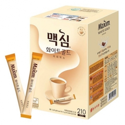 맥심화이트골드 커피믹스 210T