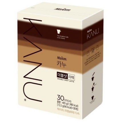 맥심 카누 더블샷 라떼 커피믹스 30T (ev)