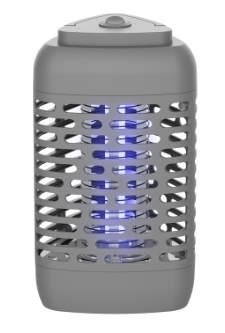 모기살충기 LED 4W 미니 그레이