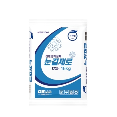 친환경 제설제 눈길제로 15kg 염화칼슘