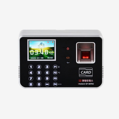 ●국내생산● 지문+카드 근태관리기 EF-007KC