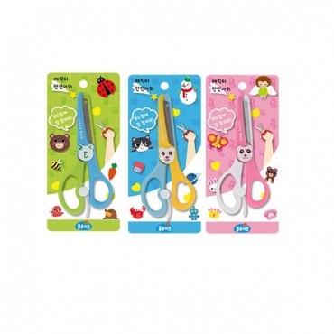 캐릭터 안전가위2 (카드형) (색상랜덤)