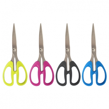 19cm 대형 가위 (SCS001) 3개세트(색상랜덤)
