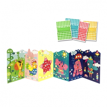 도형 모자이크 스티커북-자연 (FRS001)