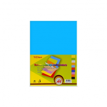 A4 색상지 (YiChen) 파랑 100장 (CLP012)