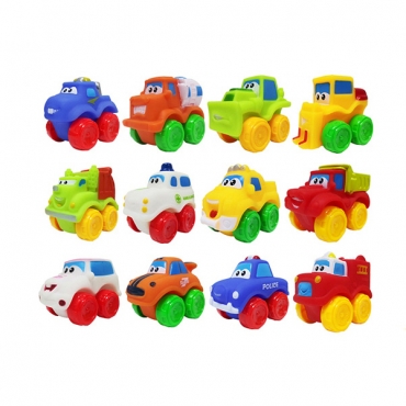 부릉부릉 미니 자동차 4종세트 (랜덤발송)