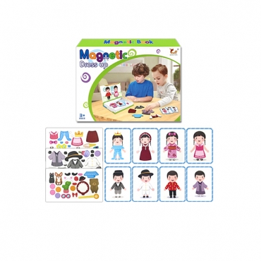 패션 옷 입히기 자석 놀이