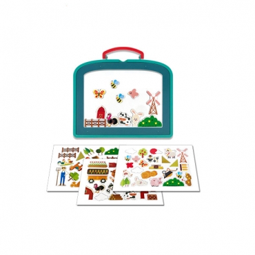 보드 자석 퍼즐 놀이 - 농장