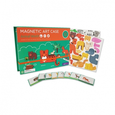 마그네틱 퍼즐 자석 놀이 - 동물
