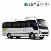 현대 카운티 23연식 버스 장축 렌터카 15인승 60개월 법인 리스 전국 2WD 디젤