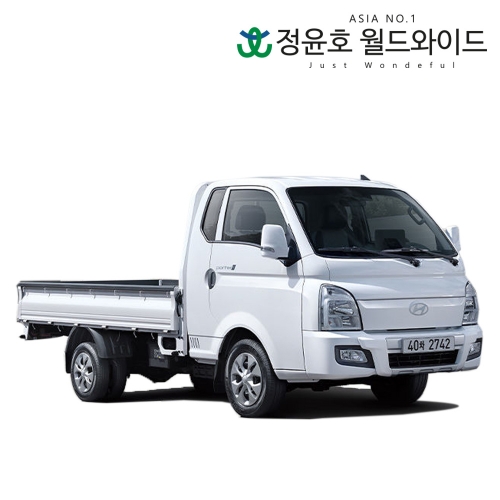 포터2 리스 일반캡 24연식 1톤 트럭 LPG 3인승 초장축 프리미엄 2WD 60개월 전국 법인