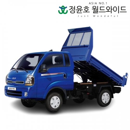 기아 봉고3 덤프 트럭 리스 킹캡 장축 GL라이트 LPG 3인승 48개월 24연식 법인 전국 4WD