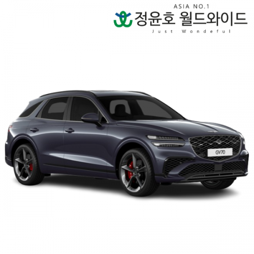 제네시스 GV70 장기렌트 가솔린 3.5 터보 스포츠 24연식 5인승 스탠다드 60개월 법인 전국 2WD