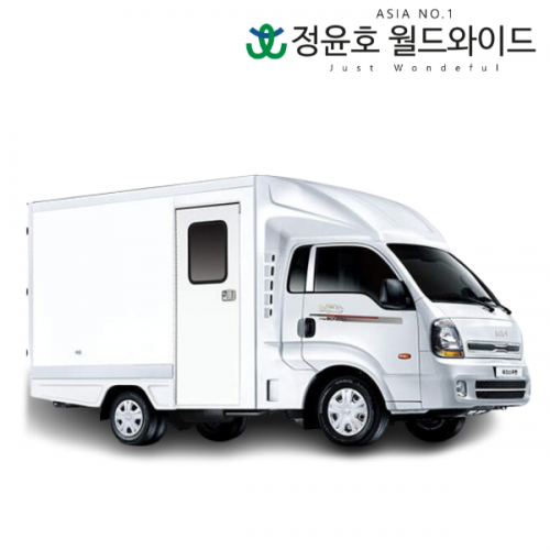 봉고3 1톤 리스 워크스루밴 킹캡 초장축 L 3인승 LPG 60개월 24연식 법인 전국 2WD