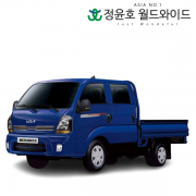 봉고3 1톤 트럭 리스 더블캡 초장축 L 라이트 6인승 LPG 48개월 25연식 법인 전국 2WD 화물차