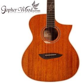 고퍼우드 G420CE 올마호가니 기타 넥걸이 스탠드 추가