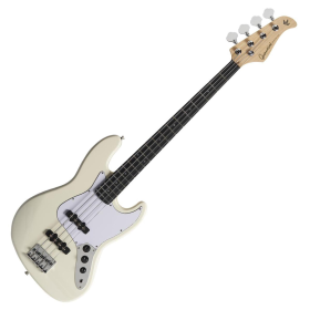 고퍼우드 J-Classic II J클래식2 WHITE200B 플로럴 화이트 베이스기타