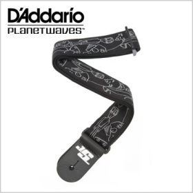 다다리오 플레닛웨이브즈 조 세트리아니 스트랩 Silver Sketches 50JS05